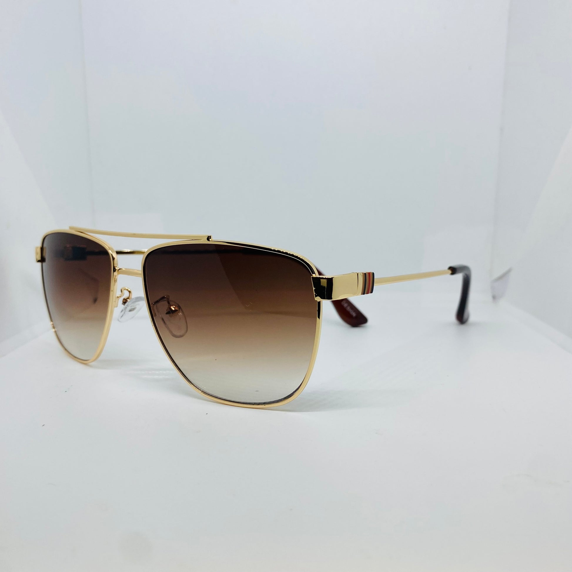 GOLD WITH BROWN