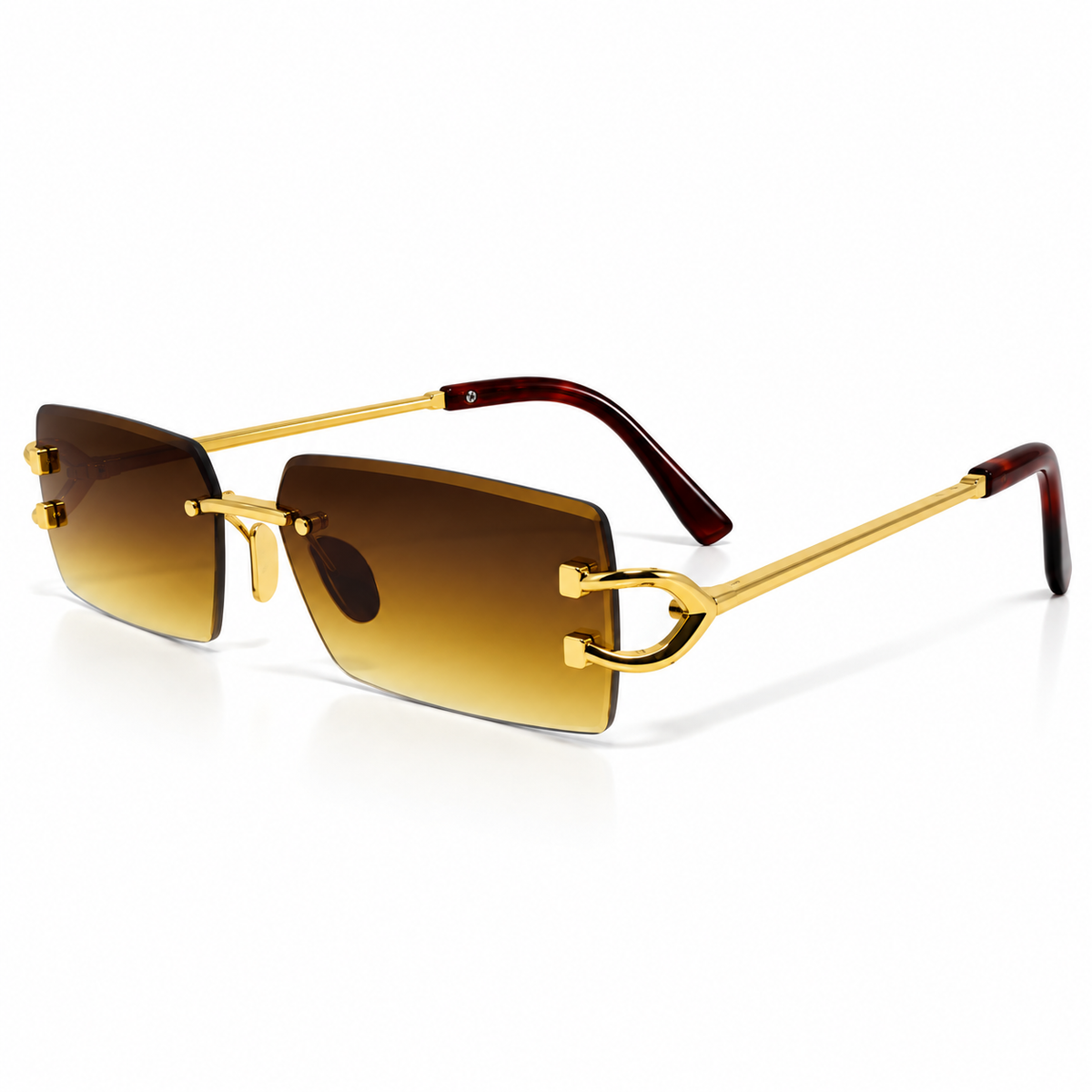 GOLD WITH BROWN