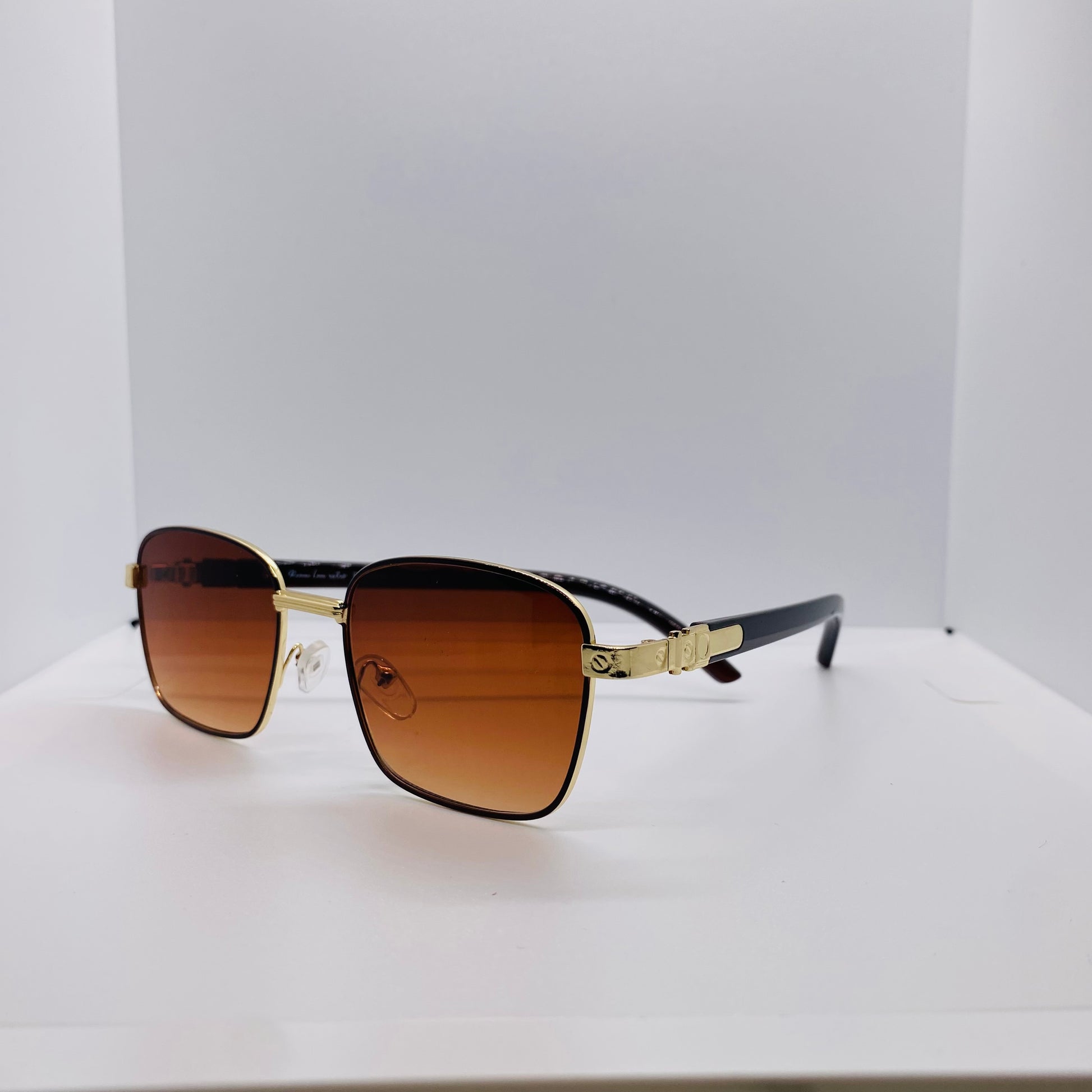 BROWN WITH GOLD